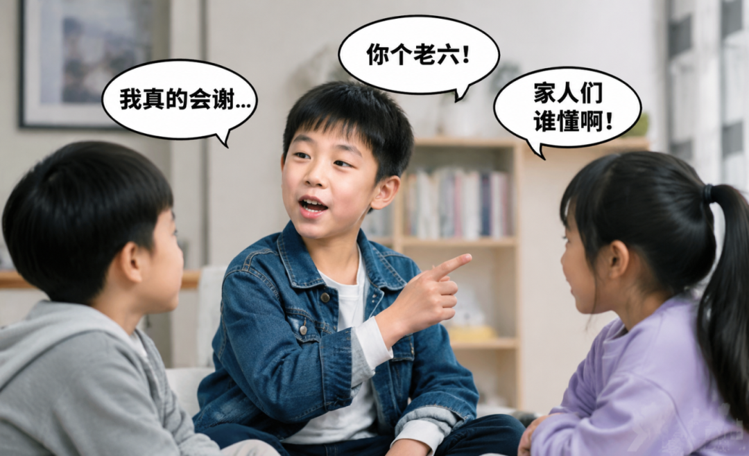 标题：孩子满嘴烂梗？新加坡出招：13岁以下原则禁社交，从源头治“数码病”
