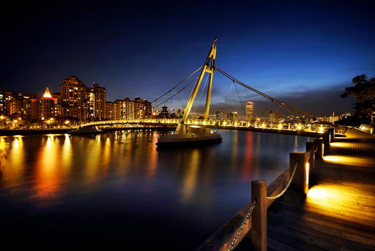 Tanjong Rhu Bridge (Singapore, 1998) | Structurae