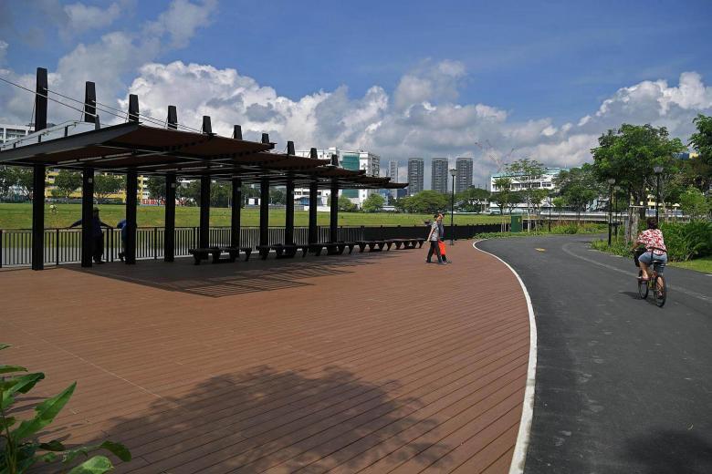 New enhanced promenade launched at Kallang River, bringing residents closer to water | The Straits Times